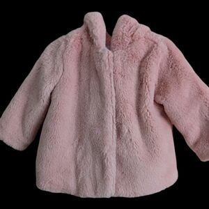 Pink baby coat